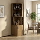 thumbnail image 5 of Mueble De Bar Esquinero Multifuncional 180x47x47cm Marrón Oscuro, 5 of 7