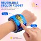 thumbnail image 2 of Pulsera sensorial con peso JXM con lentejuelas reversibles y fidget, 2 of 7