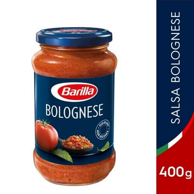 Salsa De Tomate Bolognese Frasco 400 G Barilla