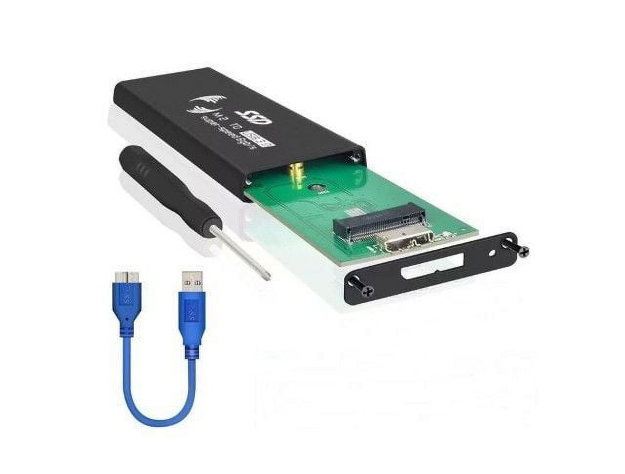 Genérico - Protector De Disco Duro Case Cofre Usb 3.0 Para Ssd M2 Ngff Aluminio