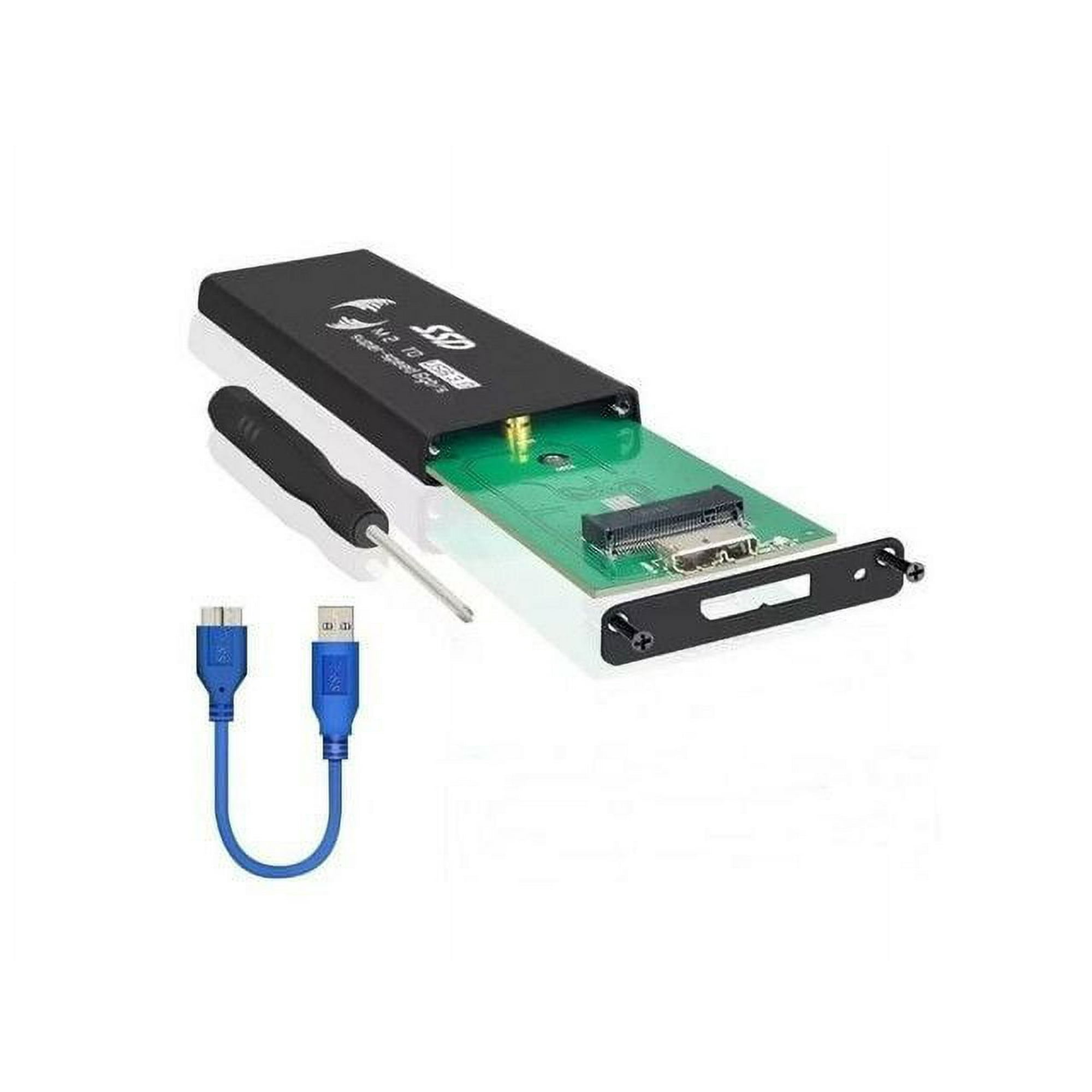 Genérico - Protector De Disco Duro Case Cofre Usb 3.0 Para Ssd M2 Ngff Aluminio