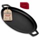 thumbnail image 1 of Sartén para pizza Cuisinel de 34 cm de hierro fundido con comal, 1 of 6