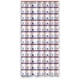 thumbnail image 1 of Cortina de ducha con diseño de ancla, juego de cortinas de baño con ganchos, tamaño 36 x 72 pulgadas, 1 of 3