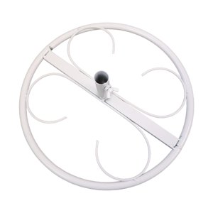 Bothyi - Soporte De Exhibición De Poste De Flores Base Suministros De Boda Para Accesorios De Boda Fiesta Hogar Blanco