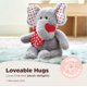thumbnail image 3 of Peluche Bearington Hugh Loves You para San Valentín, 33 cm, 3 of 6
