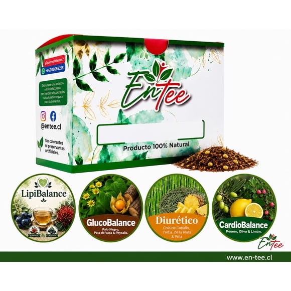 Pack Botiquin Herbario Metabólico 72 bolsitas