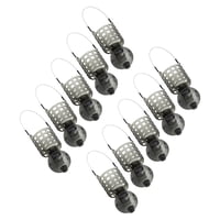 Ioensy - 10 Comederos Para Pesca De Carpas, Contenedores De Cebos Portátiles Para Langostas, Anguilas, Cangrejos De Río M