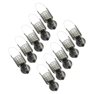 Ioensy - 10 Comederos Para Pesca De Carpas, Contenedores De Cebos Portátiles Para Langostas, Anguilas, Cangrejos De Río M
