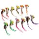 thumbnail image 2 of 12 Uds. De Plumas Artificiales De Espuma Para Decoración De Jardín Y Hogar Sin Clip, 2 of 5