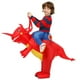 thumbnail image 1 of Disfraz Dinosaurio Inflable Para Niños Rojo, 1 of 6