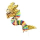 thumbnail image 3 of Juguete De Danza Del Dragón Del Dragón De La Danza Del Papel Del Estilo Chino Para La Celebración Del Restaurante 80 Cm De Oro, 3 of 3