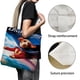 thumbnail image 3 of Underdog Bolso de tela con estampado de lienzo para mujer, bolsa de compras reutilizable y estética, con cremallera interior, regalo para mujer,38*45cm., 3 of 6
