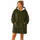 thumbnail image 1 of Poleron Felpa Capucha Manta Polar Invierno Unisex Talla Unic, 1 of 6