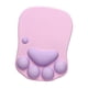 thumbnail image 3 of Gatito Paw Mouse Almohadilla Creativa Accesorios De Decoración De Escritorio Para La Oficina Hogar Púrpura Rosa, 3 of 5