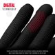 thumbnail image 2 of Guantes de bateo de béisbol Franklin Sports MLB Digitek Black, 2 of 7