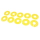 thumbnail image 4 of 10Pack Ropa Rack Size Dividers Armario Colgadores Redondos Dividers Yellow, 4 of 5