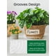 thumbnail image 5 of Bandejas para Plantas GROWNEER Transparentes Surtidas 15-30 cm Paquete de 24, 5 of 8