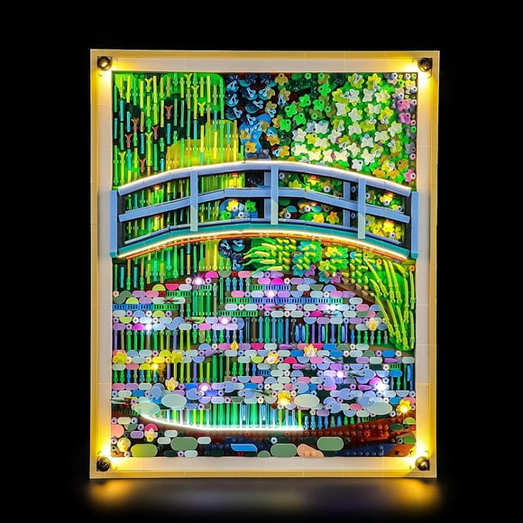 Luz Led Para Lego 31220 Puente Claude Monet