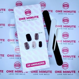 One Minute - Uñas Gel Semicuradas Diseño 097