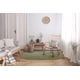 thumbnail image 2 of Area Rug Rhody Sophia SO65, ovalada, color verde musgo, 60 x 120 cm, 2 of 5
