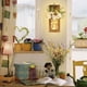 thumbnail image 3 of Candelabros de pared Homecor Rustic Mason Jar con guirnaldas de luces LED, 3 of 7
