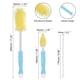 thumbnail image 2 of Cepillo de limpieza de botellas de silicona Uxcell, juego de 3 cepillos limpiadores de botellas de mango largo, kit multipropósito, 2 of 7