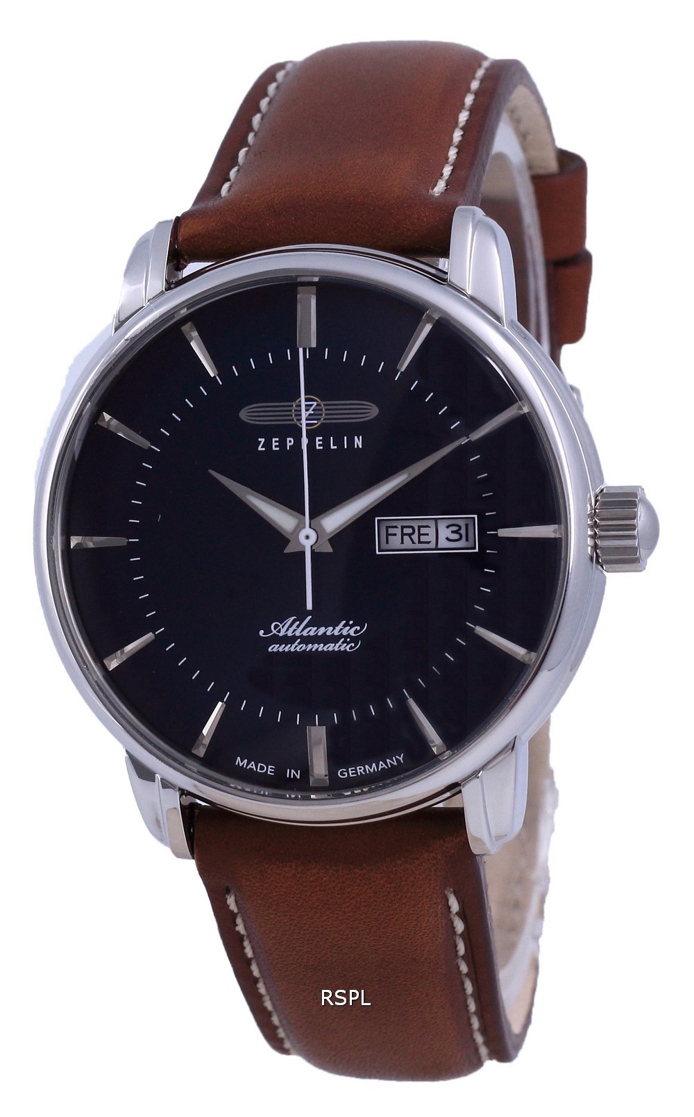 Reloj Zeppelin Atlantic Blue Dial Leather Automatic 8466-3