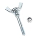 thumbnail image 3 of Piezas de repuesto para zancos de yeso, correa de banda para pierna, de correa de fijación de pierna con tornillo para reposapiés de rendimiento , 1 Uds tornillo, 3 of 5