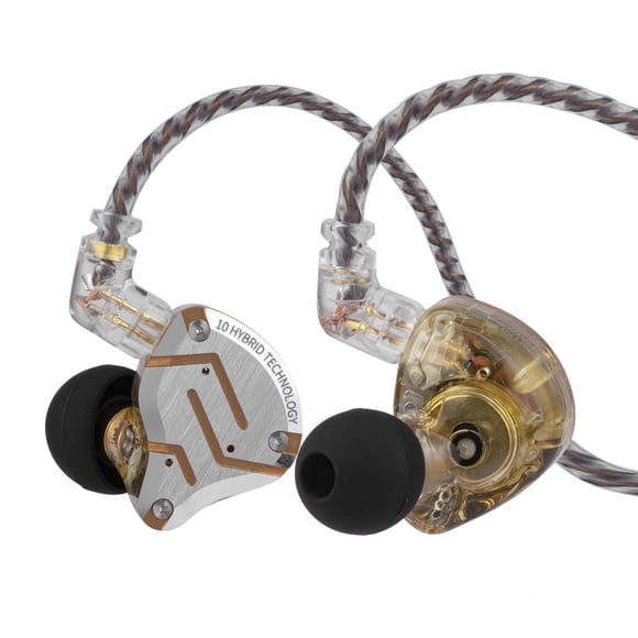 Earbuds Kz Zs10 Pro 4ba+1dd Monitor Intraural Con 5 Controladores