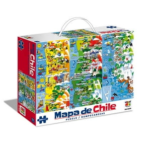 Puzzle 200 Piezas Mapa De Chile - Toyng
