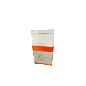 Ventas Sur - Caja Pedestal Doble Con Vitrina Cafe