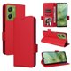 thumbnail image 1 of Funda Cartera para Motorola Moto G06 Power Tapa Flip con Ranuras y Soporte Rojo, 1 of 5