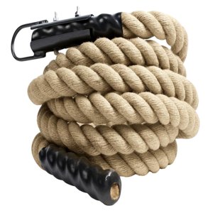 Linea Sport - Cuerda Para Trepar De Cañamo Yute Con Anclaje 4 Mts X 50Mm