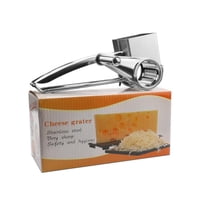Xusx111 - Rejilla De Queso, Rejillas Rotativas De Queso De Acero Inoxidable Trituradora De Mano, Rejilla De Cocina Para Queso Jengibre Verduras