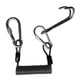 thumbnail image 2 of Clip Giratorio De Seguridad Para Buceo, Gancho De Arrecife Doble Y Cordón En Espiral, Color Negro, 2 of 3