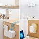 thumbnail image 5 of 4 Pcs Autoadhesivo Desktop Socket Fixer, Power Strip Fixato, Adhesive Punch Free Socket Holder Cable Managehombrest, Desktop Mountable Plug-in Socket Fixer Bestanteríaet Stand, 5 of 7