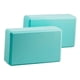 thumbnail image 3 of 2 Bloques De Yoga Antideslizantes, Accesorios Para Deportes De Interior, Gimnasio, Fitness, Color Azul Claro, 3 of 5