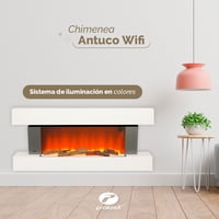 Pabst - Chimenea Eléctrica Wifi Modelo Antuco