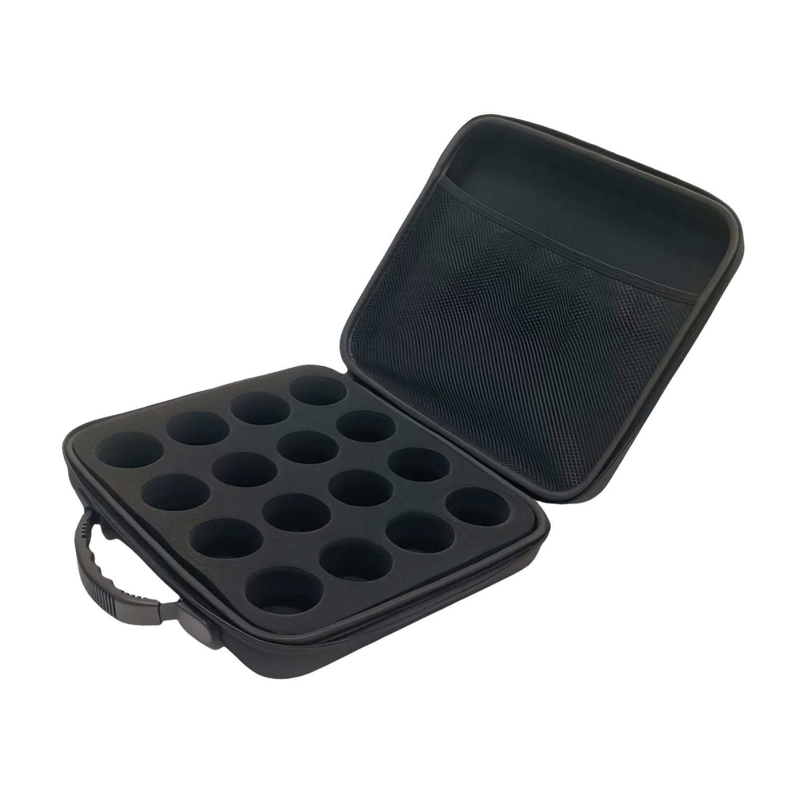 Magideal - Estuche Para Bolas De Billar, Bolsa De Almacenamiento Para Snooker, Caja Acolchada De Viaje, Estuche Para Bolas Blancas Para Uso Doméstico, Suministro Sin Correa
