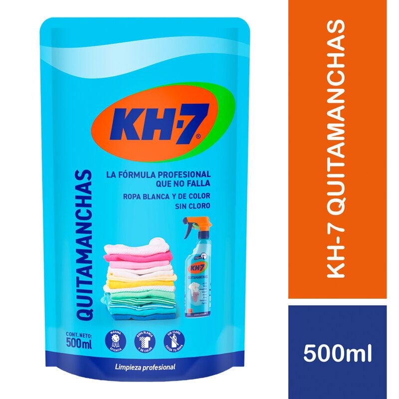 Kh-7 - Quitamanchas Líquido Ropa Blanca Y Color Sin Cloro Doypack
