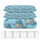 thumbnail image 2 of Squi_rtle Print Bedding Set Pattern Duvet Cove Set 3 Pieces 1 Quilt Cover And 2 Pillowcases for Women Men Teens, 2 of 5