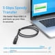 thumbnail image 2 of Cable de extensión USB ITD ITANDA 3.0 tipo A M/F, 3 m, trenzado de nailon, 2 of 9