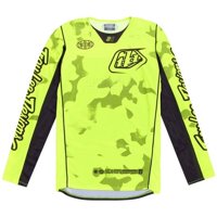 Polera Troy Lee Se Pro Blotted Flo Yellow
