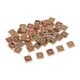 thumbnail image 2 of 50pcs surtidos botones cuadrados de madera Scrapbook DIY costura artesanal accesorios, 2 of 5