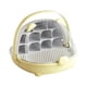thumbnail image 3 of Caja De Cría De Gusanos De Seda Transparente Con Compartimentos Desmontables Y Comedero Para Insectos Amarillo, 3 of 5