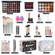thumbnail image 2 of Kit de maquillaje completo para chicas - Paleta de sombras, brillo y labial, brochas de maquillaje, base, corrector, máscara de pestañas, polvo, neceser, 2 of 7
