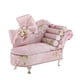 thumbnail image 2 of Pink Butterfly Fabric Mini Muebles Joyero Almacenamiento Decoración Sofá, 2 of 3