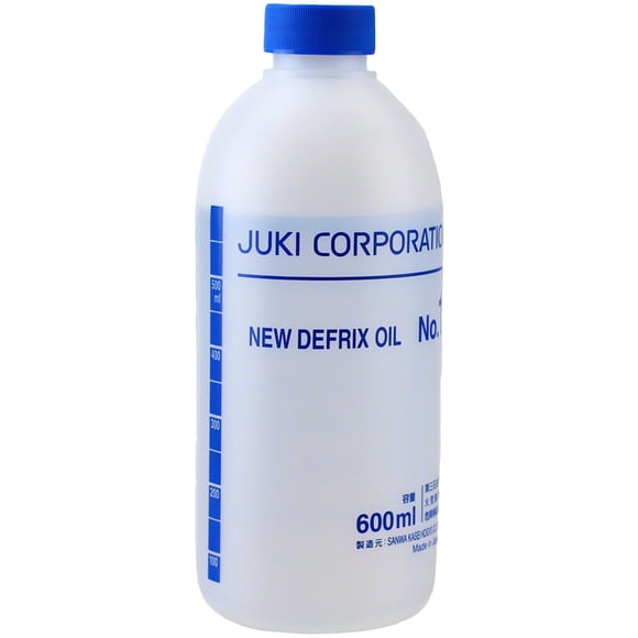 Aceite JUKI Defrix N.º 1 para máquina de coser y remalladora, 600 ml