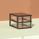 thumbnail image 5 of Torre de almacenamiento de plástico con 3 cajones y 2 cajones, multifuncional, con cajones transparentes, organizador para manualidades y papelería., 5 of 5