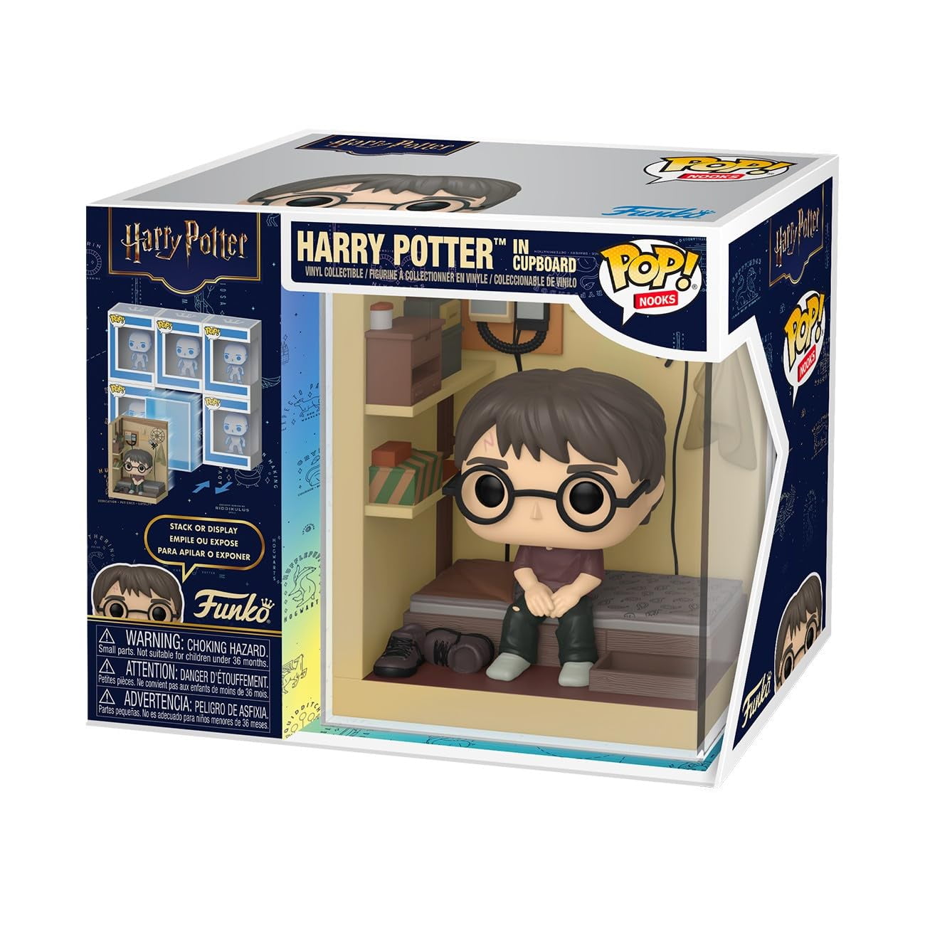 Figura De Vinilo Funko Pop Harry Potter En Armario 9,5 Cm